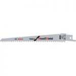 Bosch 2608657723 Sabre Saw Blade S511DF BiM Wood/Metal 100×0.9mm 6…