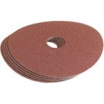 Draper 58610 115mm 36grit Aluminium Oxide Sanding Disc Pack of 5