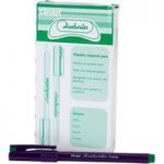 Pentel S575M-D Handwriting Pens Green – Pack of 12