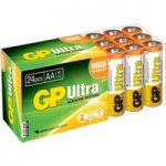 GP GPPCA15AU006 Ultra Alkaline AA Batteries Pack of 24