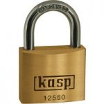 Kasp K12550D Premium Brass Padlock – 50mm