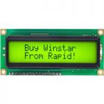 Winstar WH1602A-YYH-JT 16×2 LCD Display Yellow/green LED Backlight