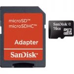 SanDisk SDSDQB-016G-B35 microSDHC™ Memory Card 16GB – Inc Adaptor