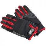 Sealey MG798L Mechanic’s Gloves Light Palm Tactouch – Large