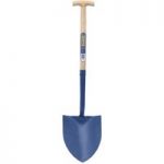 Draper 10875 Solid Forged Round Mouth T-handle Shovel with Ash Shaft