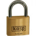 Kasp K12535D Premium Brass Padlock – 35mm